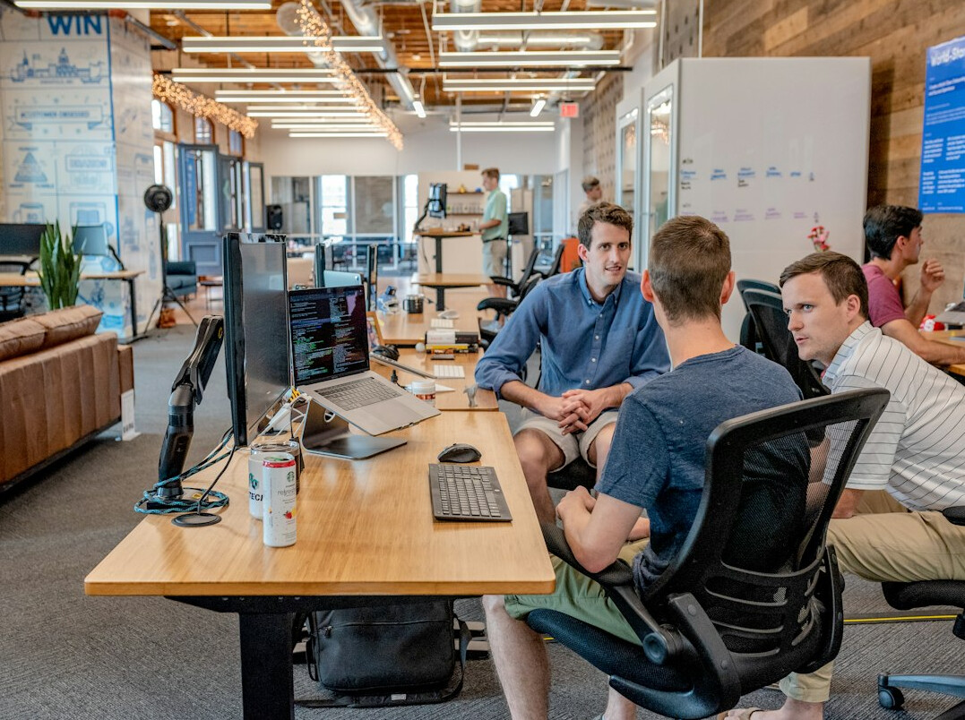 software developers working
