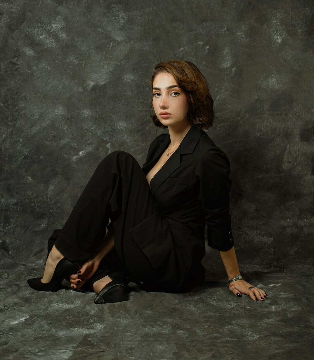 Studio portrait of a young professional woman